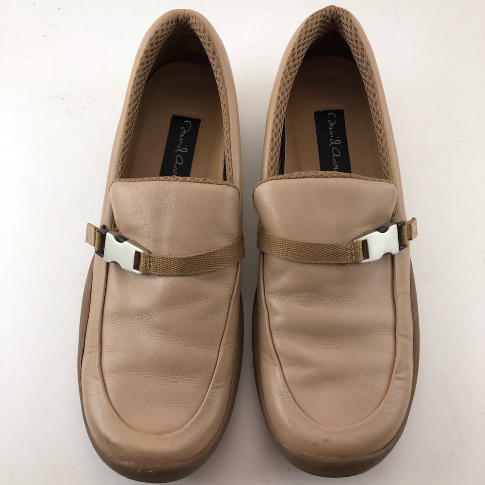 ⭐️[David Aaron] Nude genuine leather loafers
